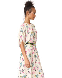RED Valentino Moroccan Dress With Studded Belt