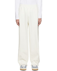 White Studded Sweatpants