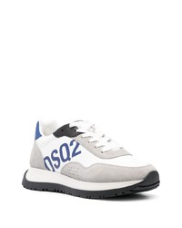 DSQUARED2 Running Logo Print Sneakers