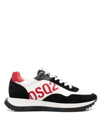 DSQUARED2 Running Logo Print Sneakers