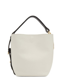 Givenchy White Medium Gv Bucket Bag