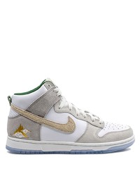 Nike Dunk High Leather Sneakers