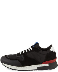 Givenchy Active Textile Suede Running Sneaker