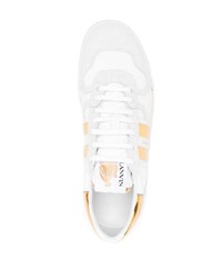 Lanvin Clay Panalled Sneakers