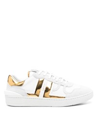Lanvin Clay Panalled Sneakers