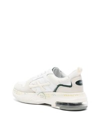 Premiata Drake Lace Up Leather Sneakers