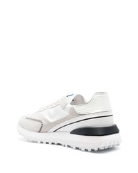 D.A.T.E Lampo Panelled Suede Sneakers