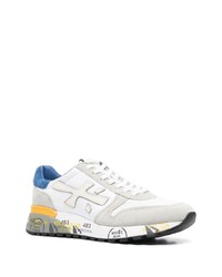 Premiata Logo Patch Low Top Trainers