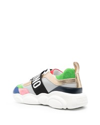 Moschino Logo Tape Low Top Sneakers
