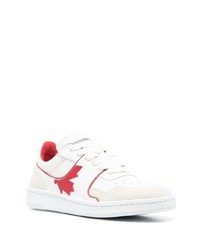 DSQUARED2 Maple Leaf Lace Up Sneakers