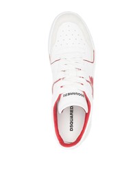 DSQUARED2 Maple Leaf Lace Up Sneakers