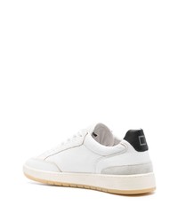 D.A.T.E Meta Low Top Leather Sneakers