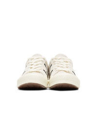 Converse Off White Suede One Star Academy Sneakers