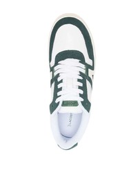 Lacoste Panelled Lace Up Sneakers