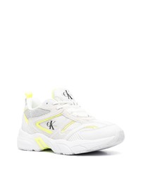 Calvin Klein Jeans Panelled Leather Sneakers