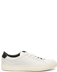 Common Projects Retro Achilles Low Top Suede Trainers