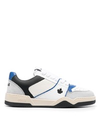 DSQUARED2 Spider Leather Low Top Sneakers
