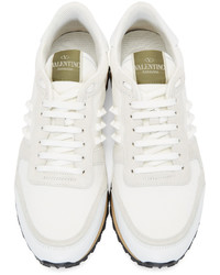 Valentino White Garavani Rockstud Sneakers