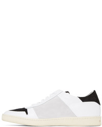 Palm Angels White Grey Retro Sneakers