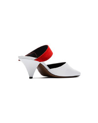 Neous White Seven 60 Suede And Leather Pumps