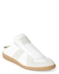 White Suede Sandals