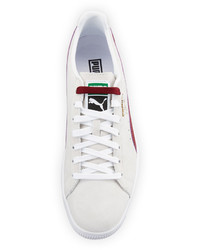 Puma Clyde Suede Premium Core Sneaker White