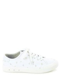 Rag & Bone Embroidered Leather Sneakers