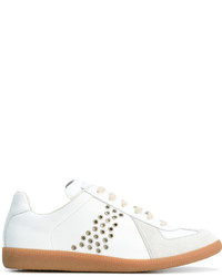 Maison Margiela Perforated Stripe Sneakers