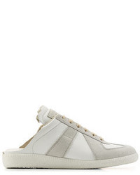 Maison Margiela Suede And Leather Sneakers