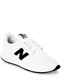 New Balance Suede Classic Casual Embossed Lace Up Sneakers