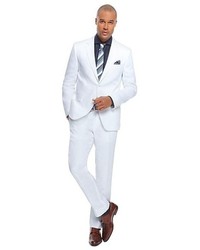 Hugo Boss Jarettlenon Regular Fit Linen Suit
