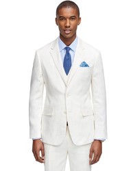 Brooks Brothers Milano Fit Three Piece Linen Suit