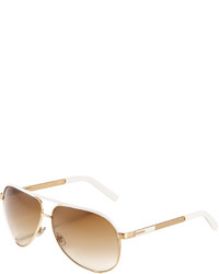Gucci Aviator Sunglasses Goldwhite