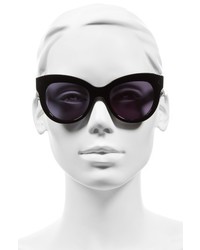 Charli 52mm Cat Eye Sunglasses Dark Demi Shiny Gold