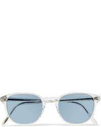 Oliver Peoples Fairmont Round Frame Acetate Sunglasses
