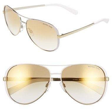 Michael Kors Michl Kors Collection 59mm Aviator Sunglasses, $99 | Nordstrom  | Lookastic