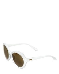 Moschino Rounded Acetate Sunglasses