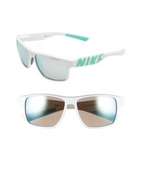 Nike Mojo 59mm Sunglasses White Mint One Size