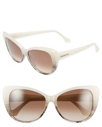 Balenciaga Paris 57mm Cat Eye Sunglasses