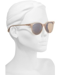 Raen Rn Norie 51mm Cat Eye Mirrored Lens Sunglasses Artic Crystal
