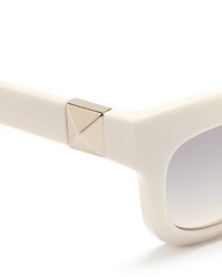 Valentino Rockstud Chunky Cat Eye Frame Acetate Sunglasses