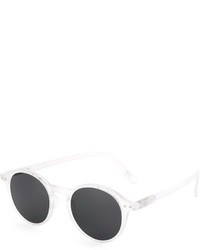 See Concept Shape D Round Sunglasses White