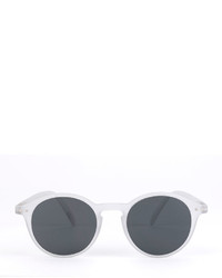 See Concept Shape D Round Sunglasses White