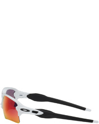Oakley White Flak 20 Xl Sunglasses
