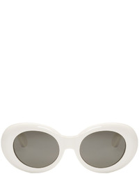 Acne Studios White Mustang Sunglasses