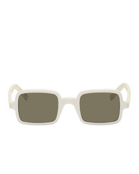Saint Laurent White Sl 332 Sunglasses