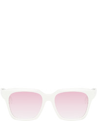 Givenchy White Square Sunglasses