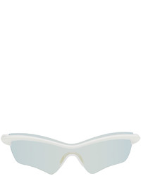 Maison Margiela White Yellow Mykita Edition Mmecho005 Sunglasses
