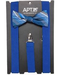 Apt. 9 Pre Tied Bow Tie Suspenders Set