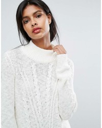 Vila Cable Knit Sweater Dress